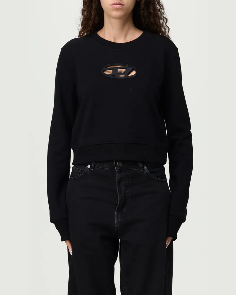 Diesel Sweatshirt damen Schwarz