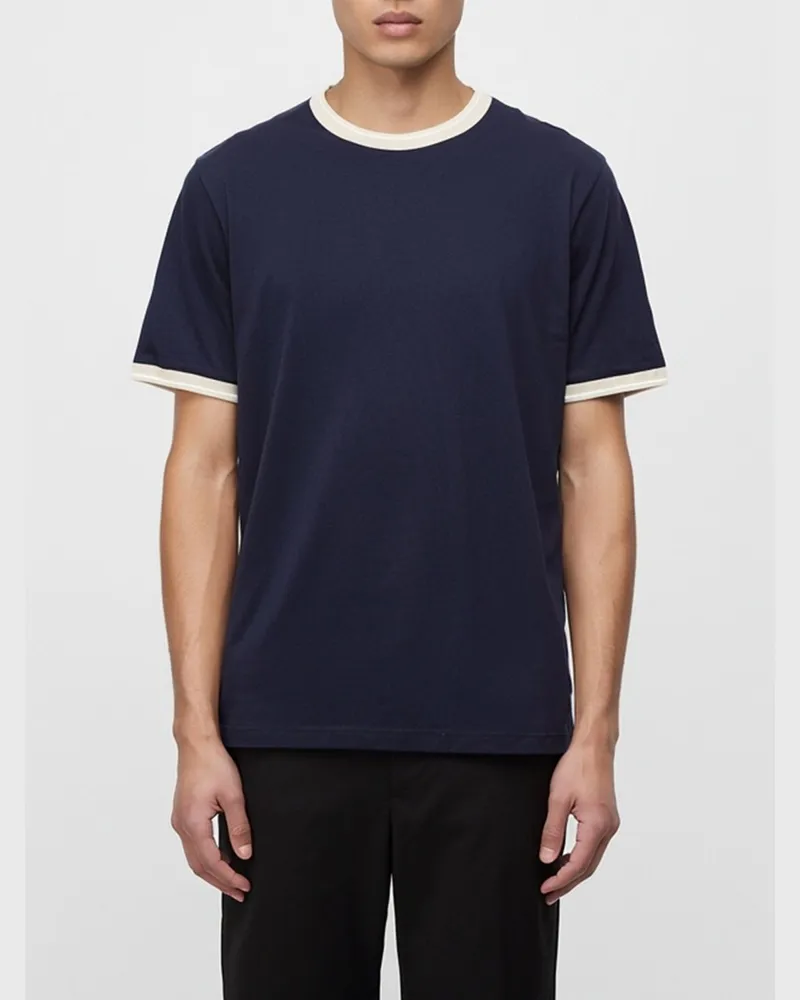 Eleventy T-shirt herren Blau