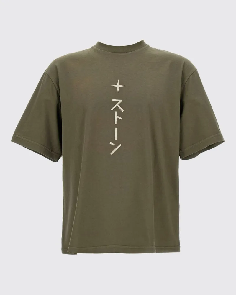 Stone Island T-shirt herren Grün