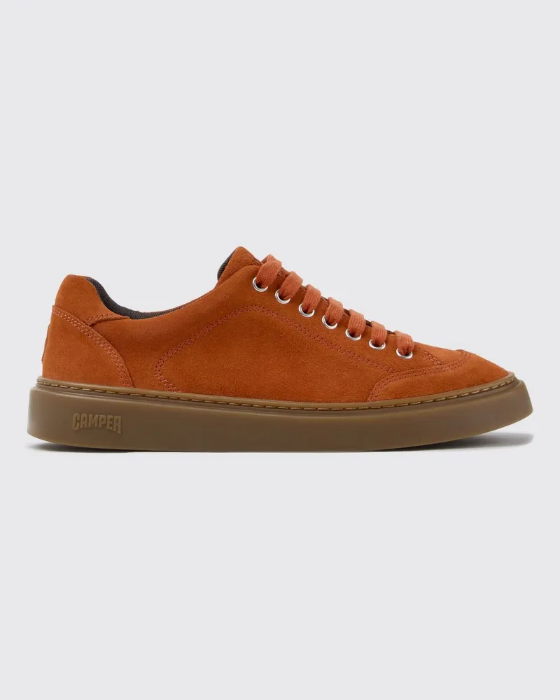 Camper Runner Twentyfive Sneakers aus Veloursleder mit Gummisohle Rot