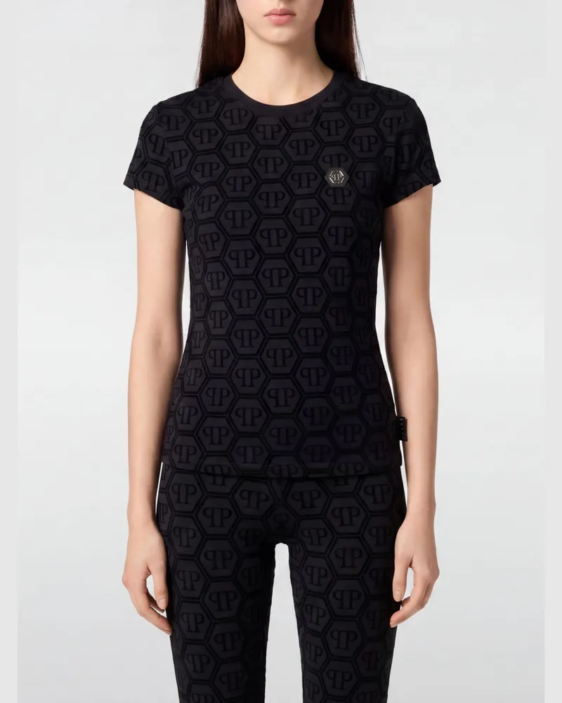 Philipp Plein T-shirt damen Schwarz