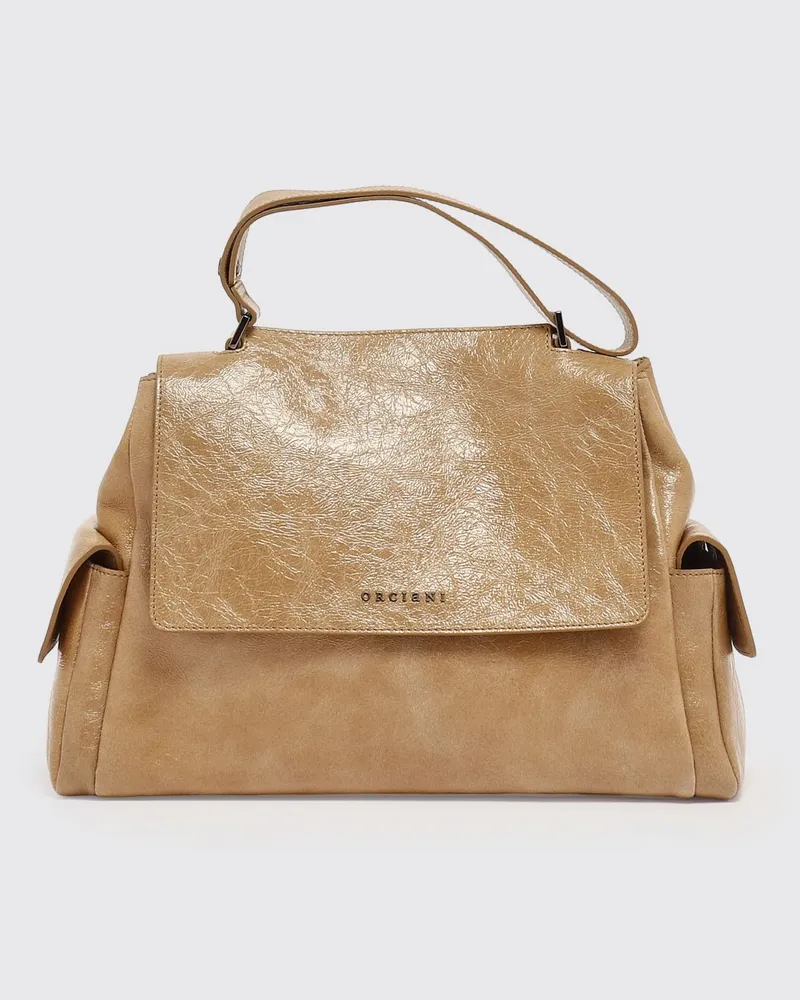 Orciani Schultertasche damen Biscuit