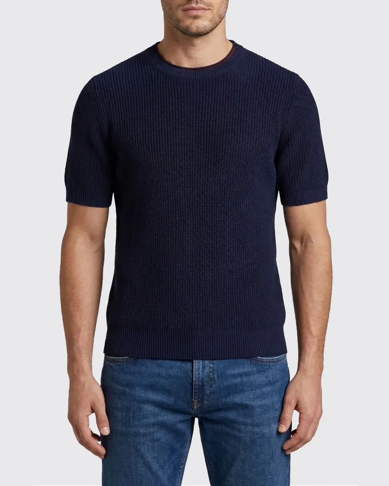 Brunello Cucinelli Pullover herren Navy