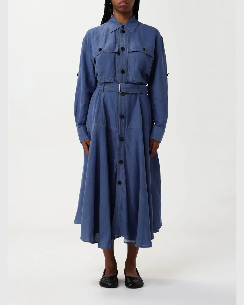Bottega Veneta Kleider damen Blau