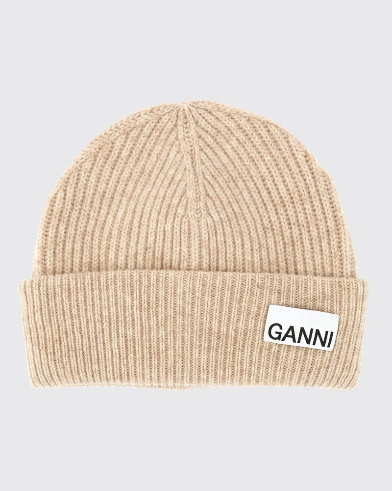 Ganni Hut damen Beige