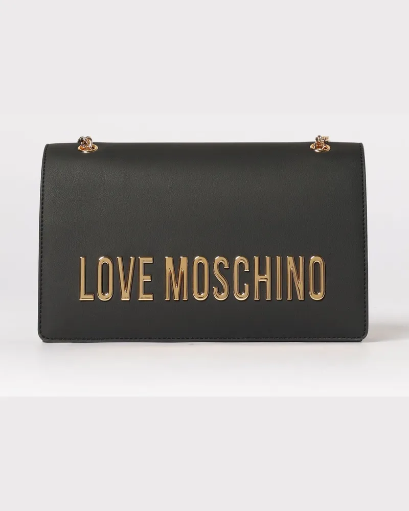 Moschino Schultertasche damen Schwarz