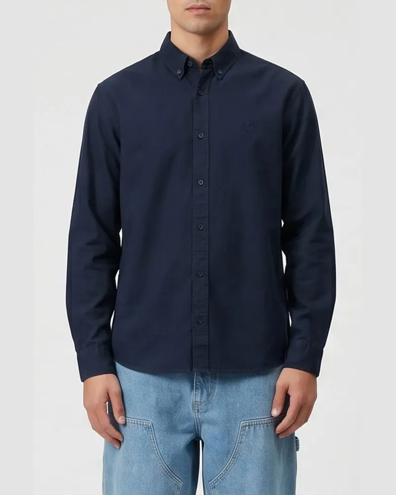 Carhartt WIP Hemd herren Blau
