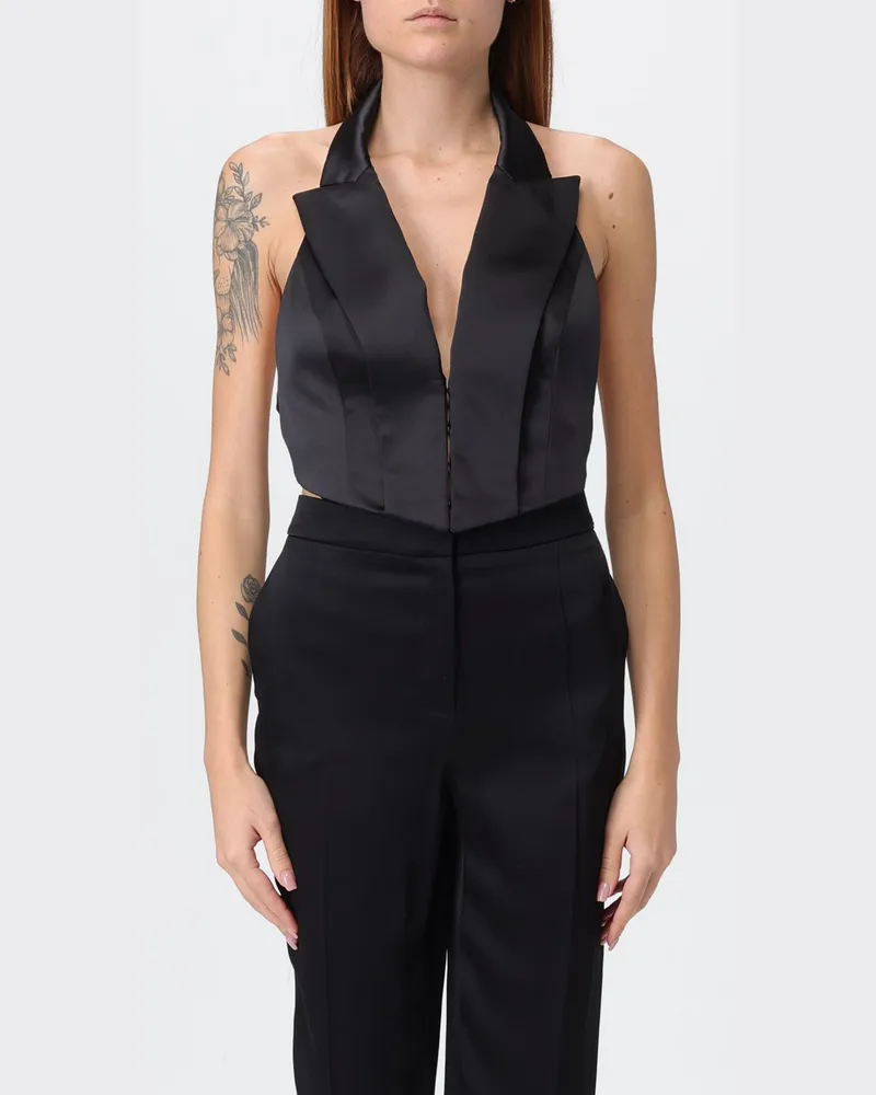 Elisabetta Franchi Hemdbluse damen Schwarz