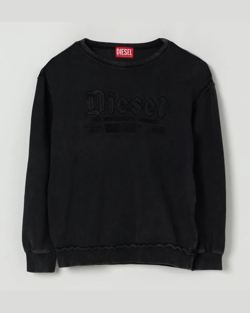 Diesel Pullover kinder Schwarz