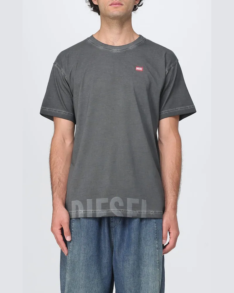 Diesel T-shirt herren Schwarz
