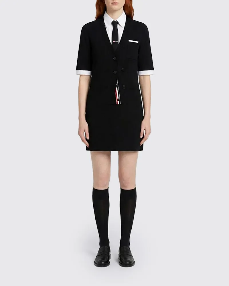 Thom Browne Kleid damen Schwarz