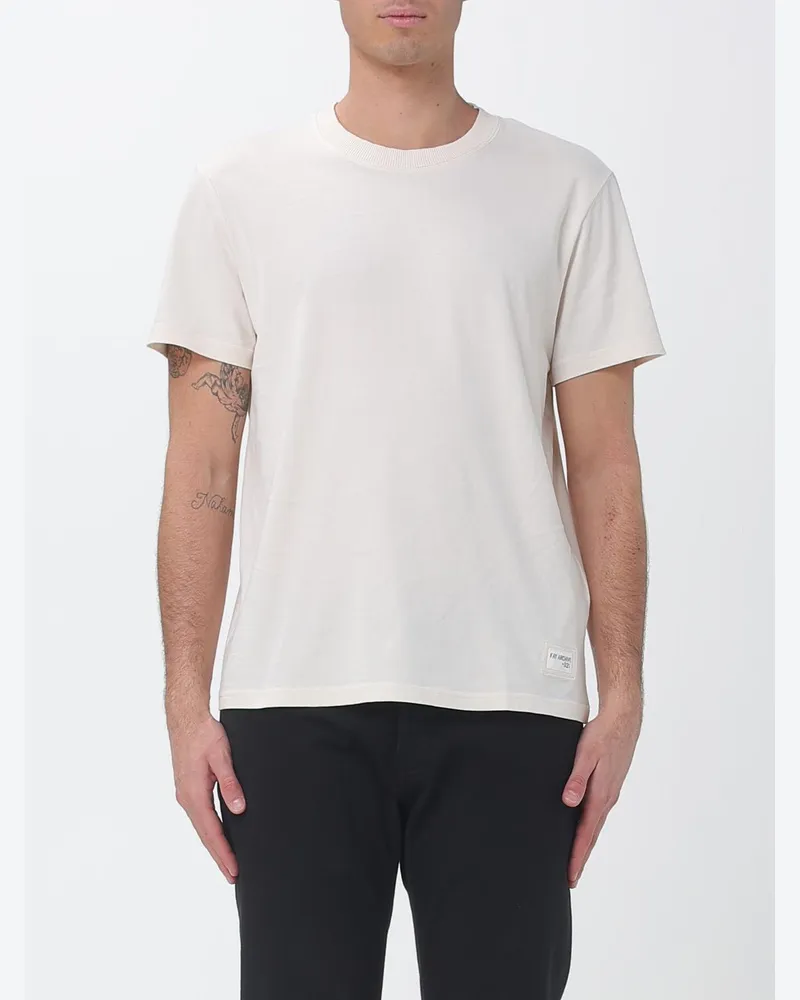 Fay T-shirt herren Cream