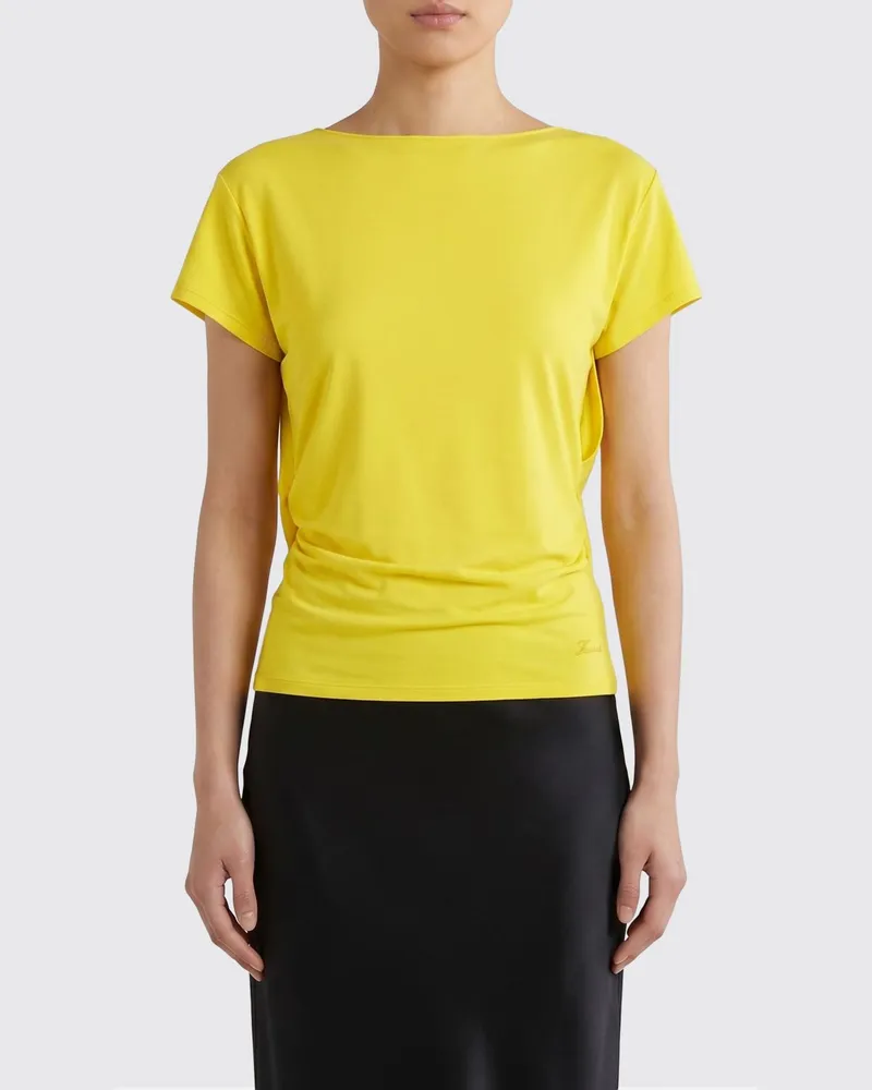 Jacquemus T-shirt damen Gelb