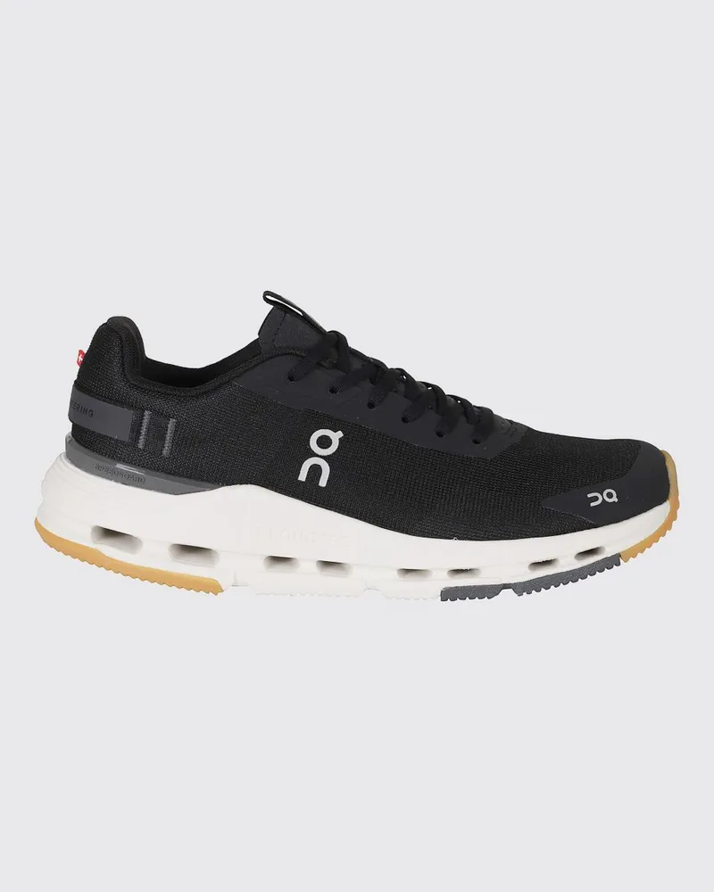 ON Cloudnova Form 2 Sneakers von aus atmungsaktivem Mesh mit gedämpfter Sohle Schwarz