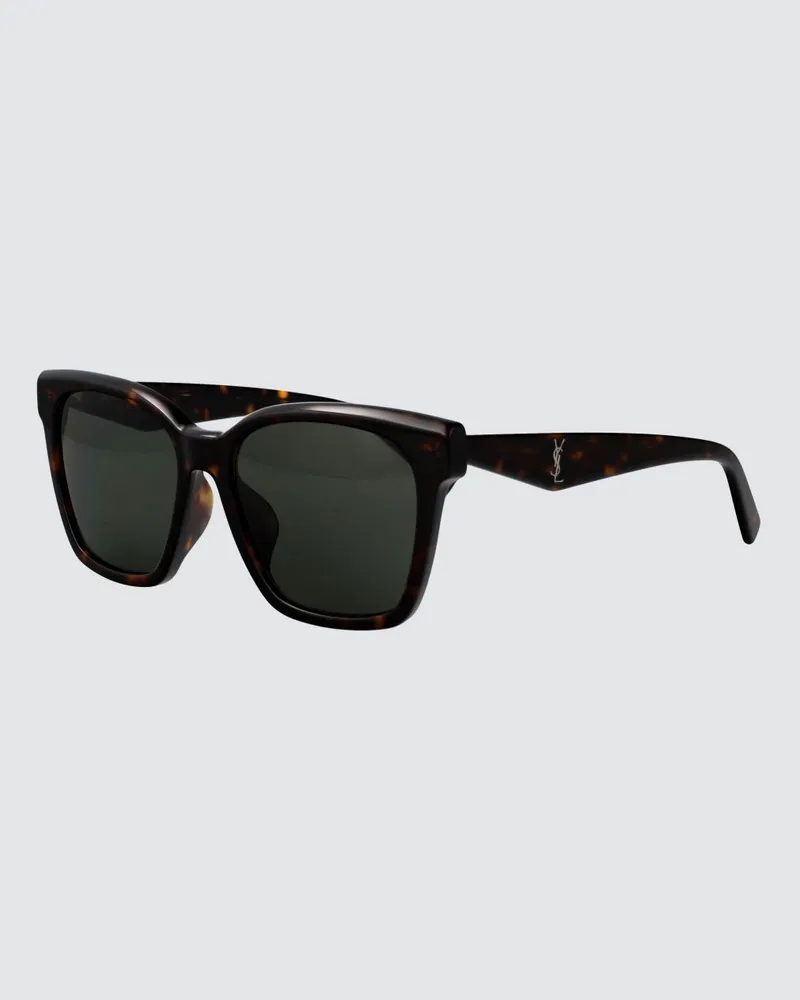 Saint Laurent SL M171/F Sonnenbrille aus Acetat Braun