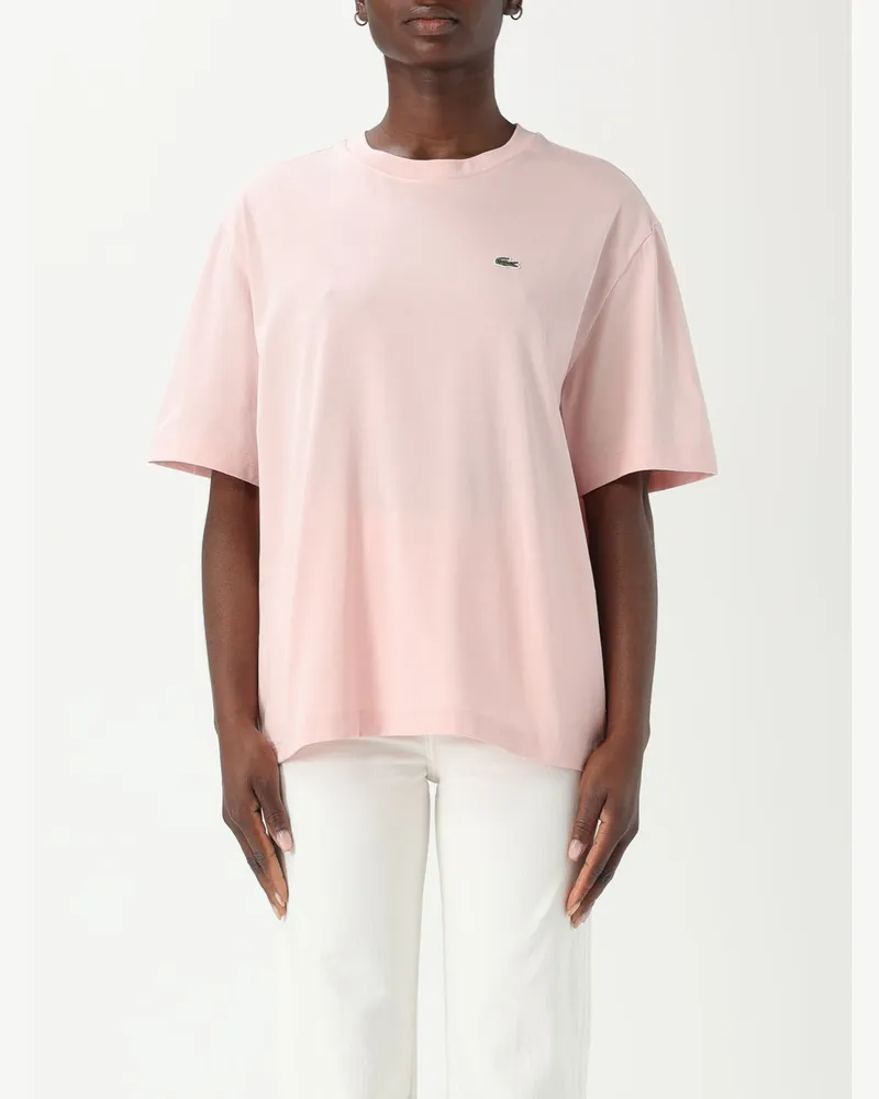 Lacoste T-shirt damen Pink