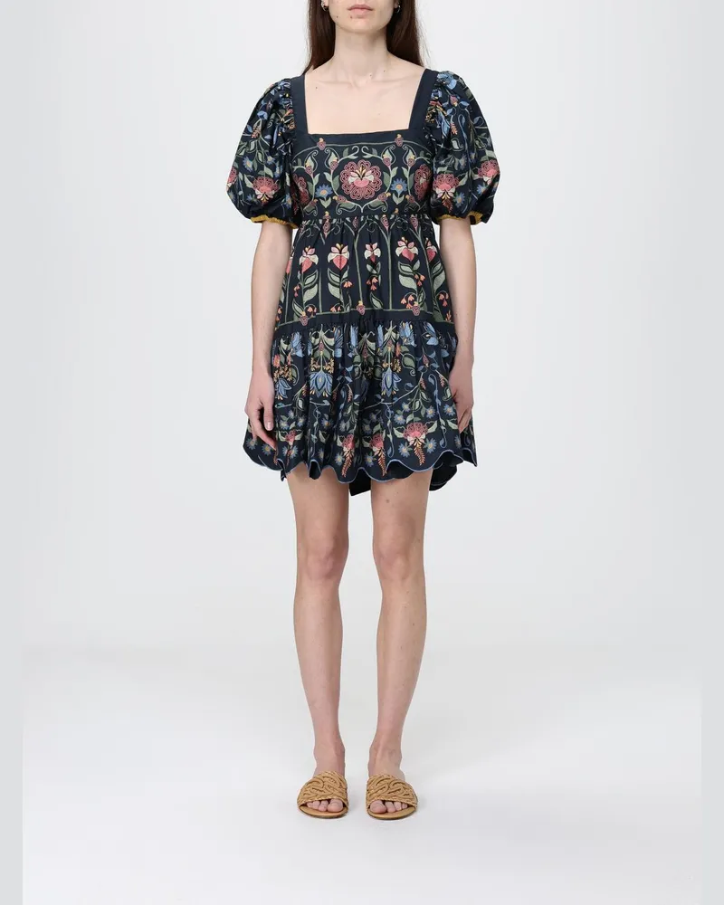 FARM Rio Kleid damen Blau