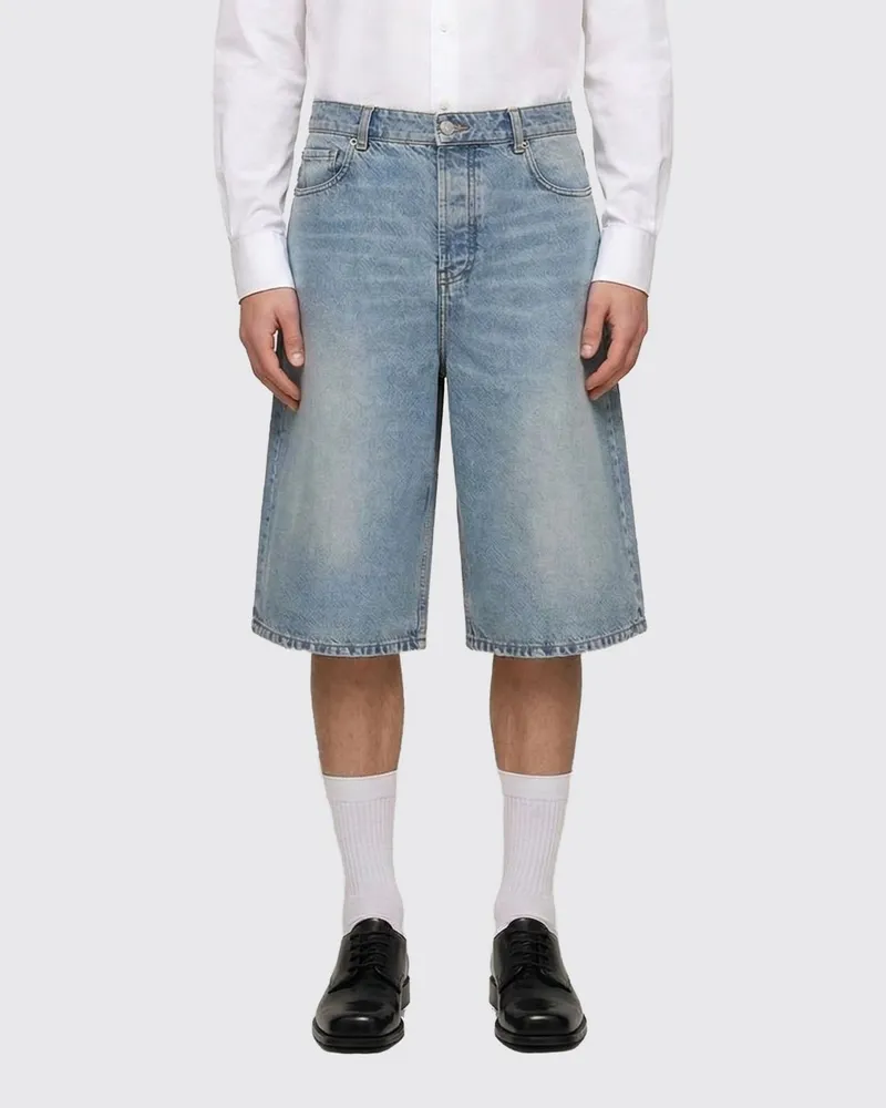 AMI Paris Shorts herren Blau