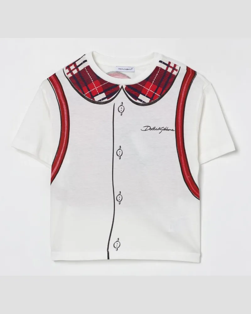 Dolce & Gabbana T-shirt kinder Dolce & Gabbana Weiß
