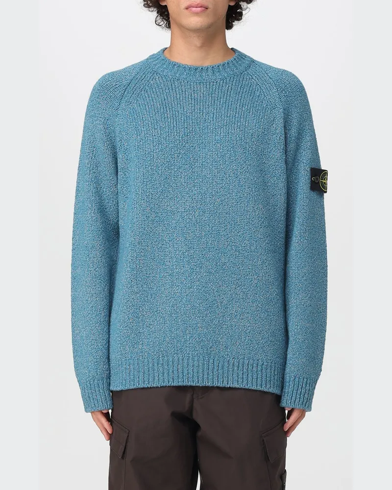Stone Island Pullover herren Hellblau