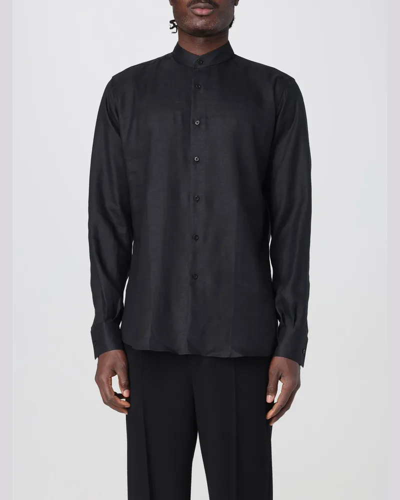 Karl Lagerfeld Hemd herren Schwarz