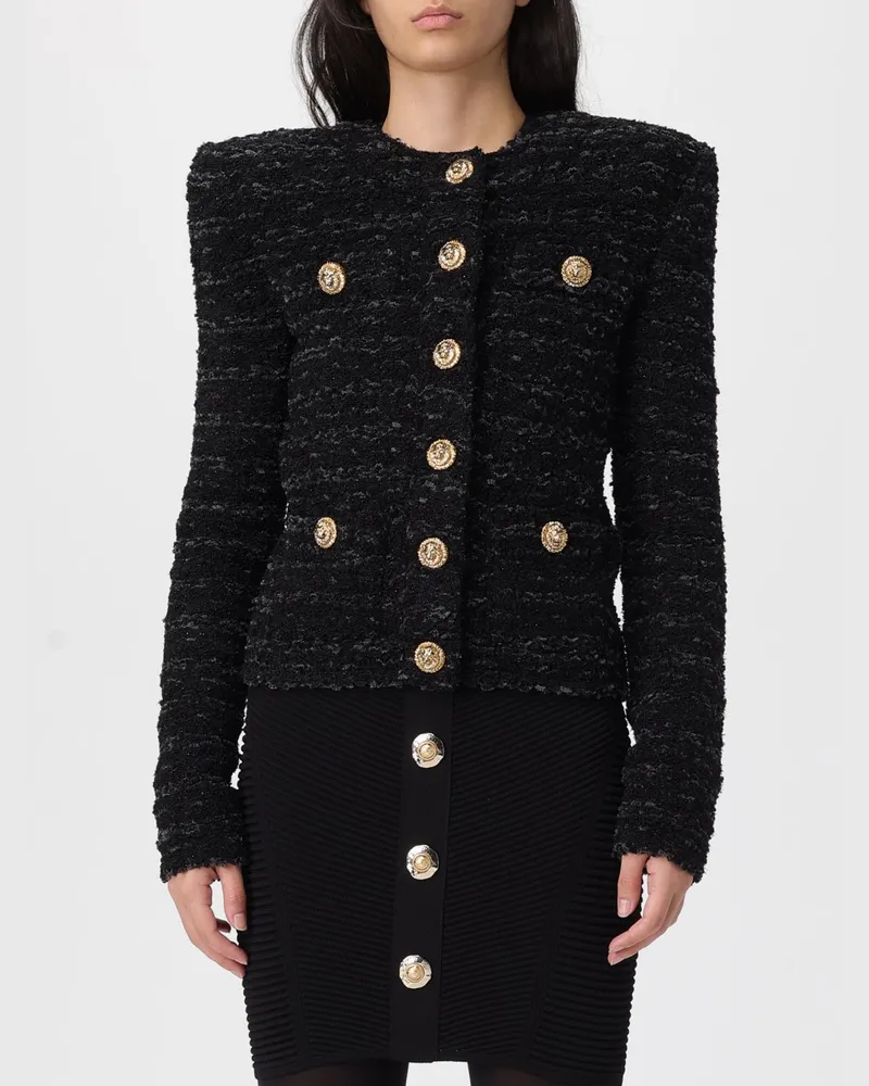Balmain Jacke damen Schwarz