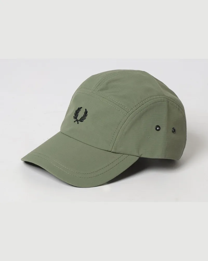 Fred Perry Baseballcap aus Ripstop-Nylon von mit gesticktem Logo Olive