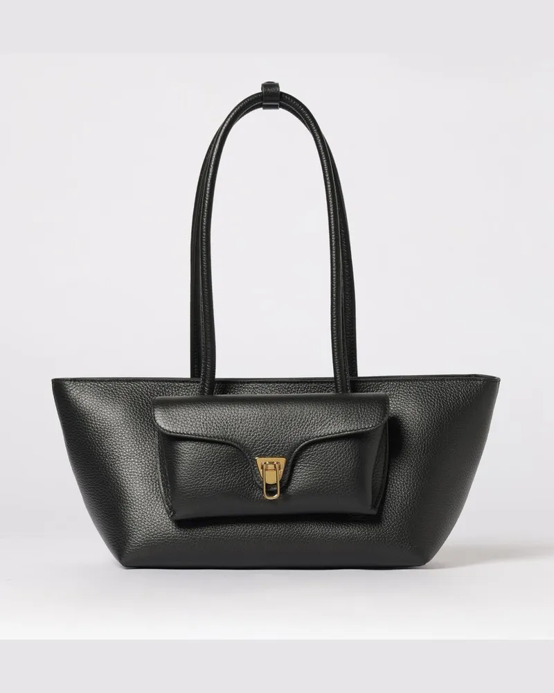 Coccinelle Schultertasche damen Schwarz