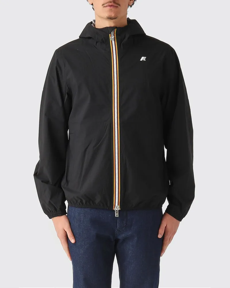 K-Way Jacke herren Schwarz