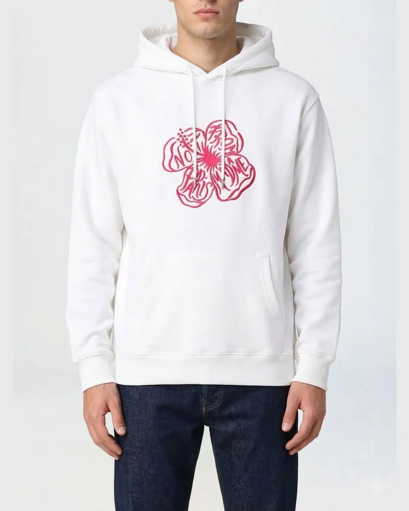 Drôle de Monsieur Sweatshirt herren Weiß