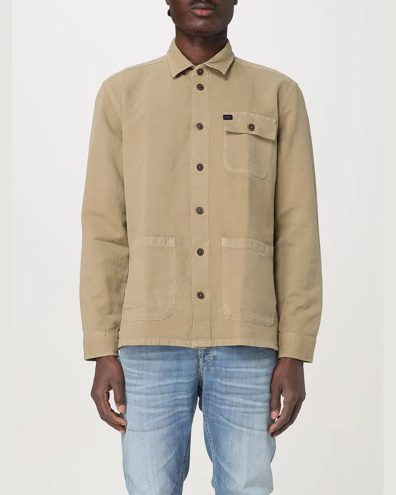 Fay Hemd herren Sand