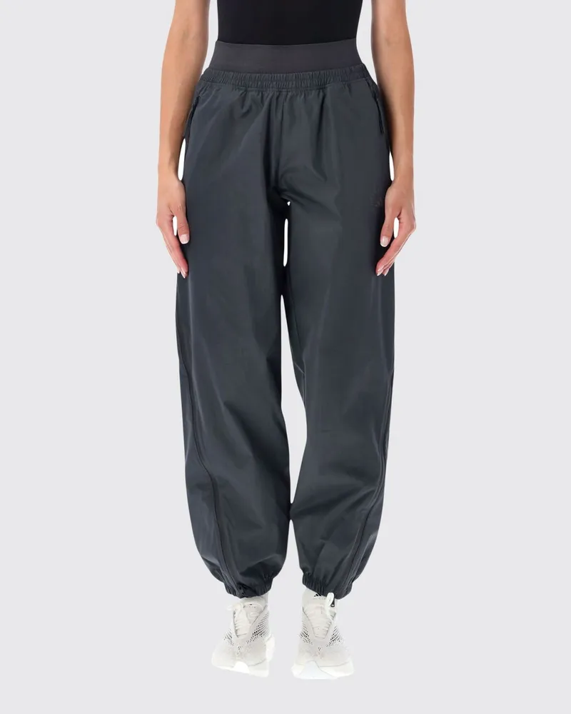 adidas Trainingshose mit weitem Bein aus recyceltem Polyester Charcoal