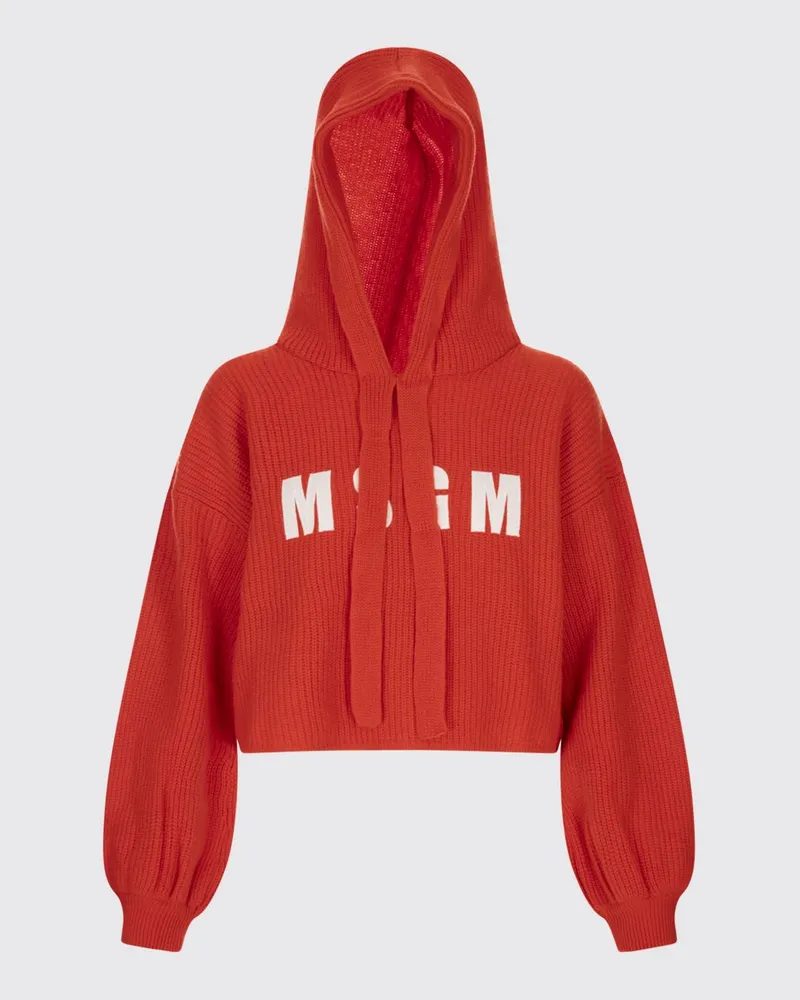 MSGM Pullover damen Rot