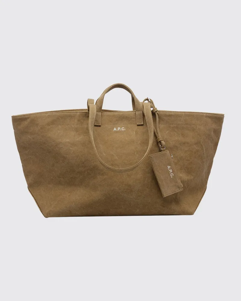 A.P.C. Schultertasche damen Beige