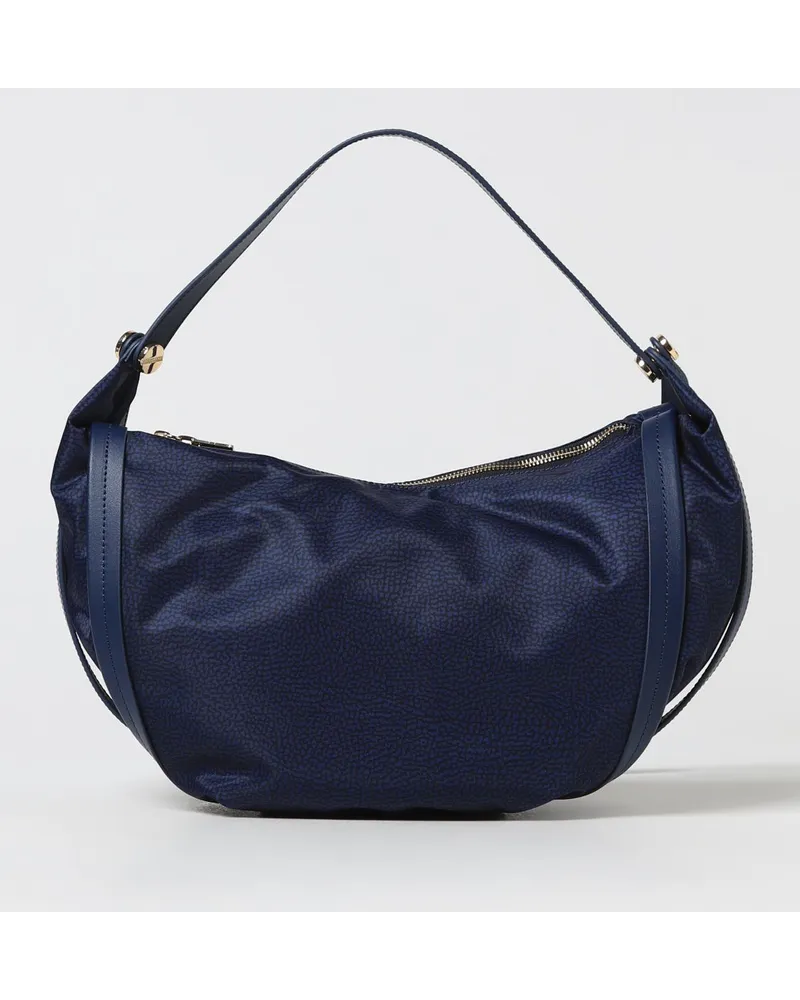 Borbonese Schultertasche Blau