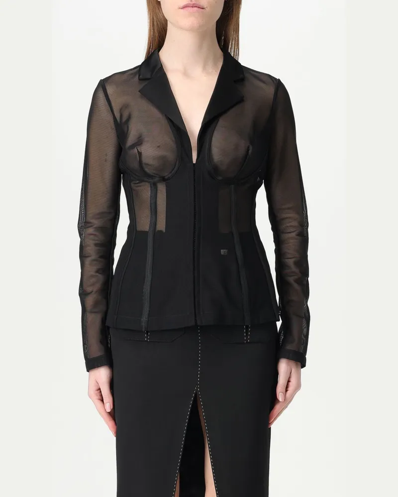 Elisabetta Franchi Blazer damen Schwarz