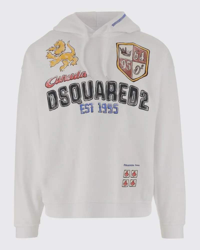 Dsquared2 Pullover herren Weiß