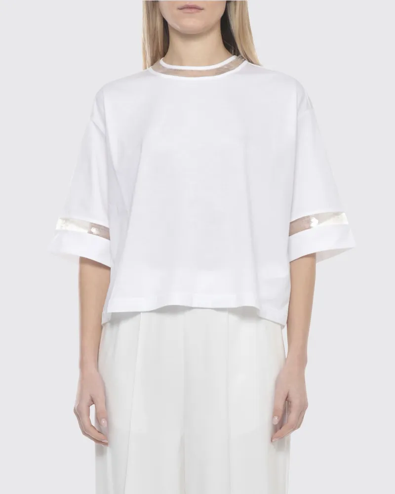Fabiana Filippi T-shirt damen Weiß