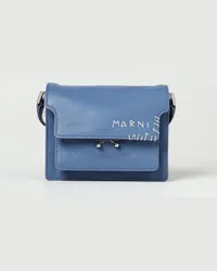 Marni Schultertasche Hellblau