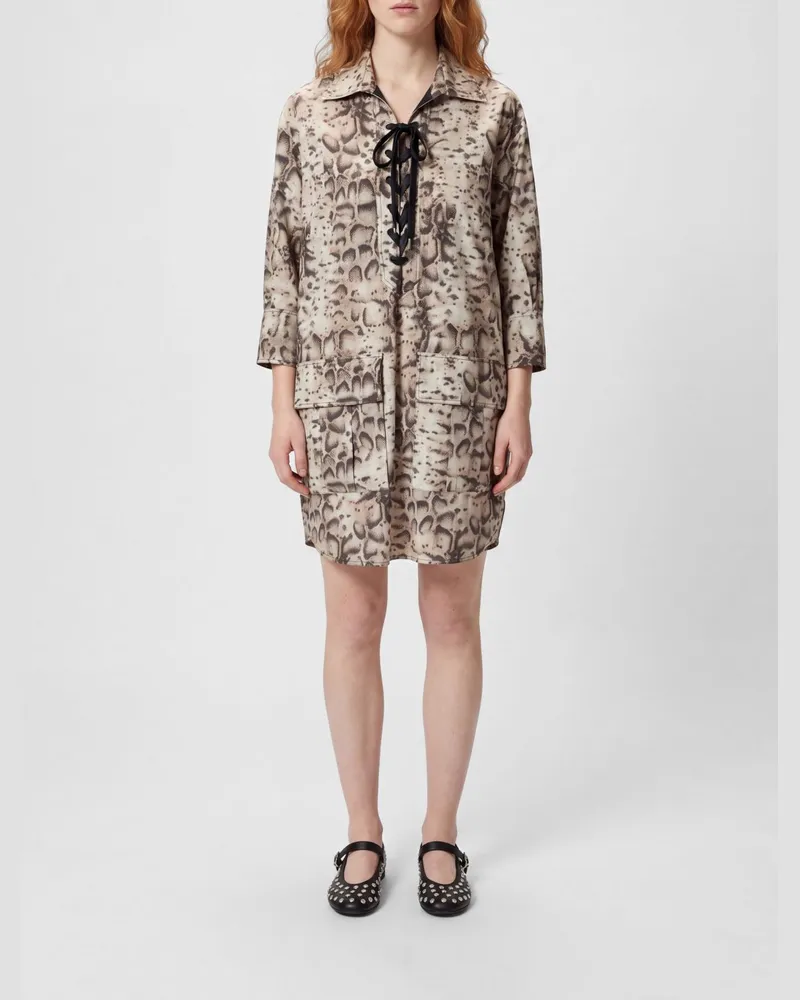 Pinko Kleid damen Braun