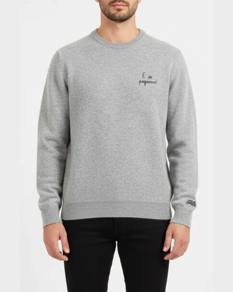 MC2 Saint Barth Pullover herren Grau