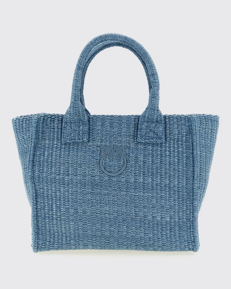 Pinko Schultertasche damen Hellblau