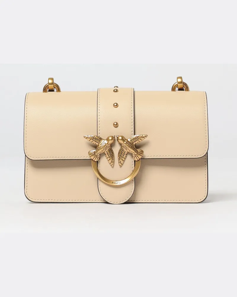 Pinko Schultertasche damen Beige