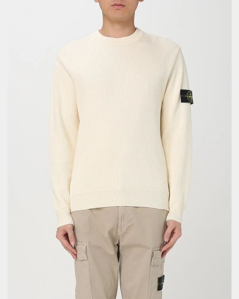 Stone Island Pullover herren Weiß