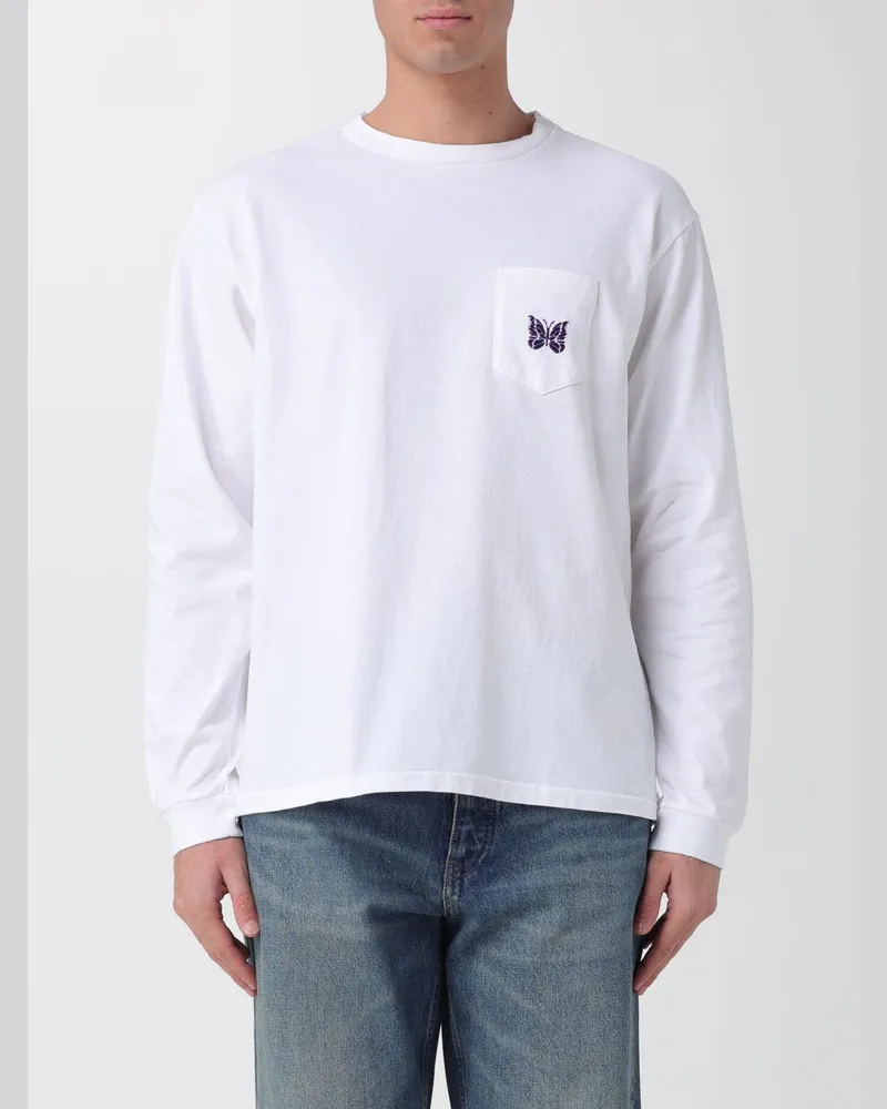 NEEDLES T-shirt herren Weiß