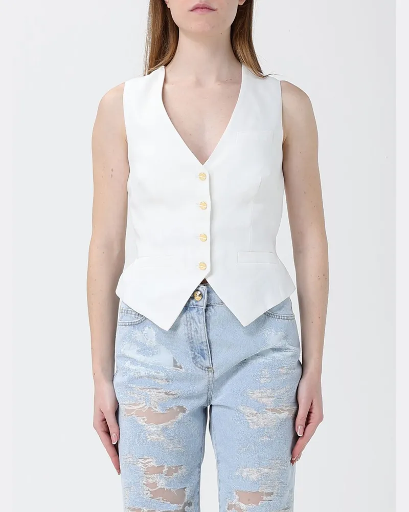 Elisabetta Franchi Pullover damen Ivory