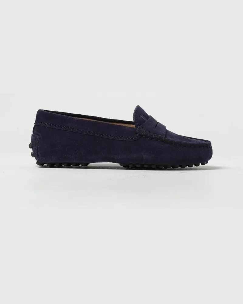 TOD'S Wildleder-Mokassins Blau