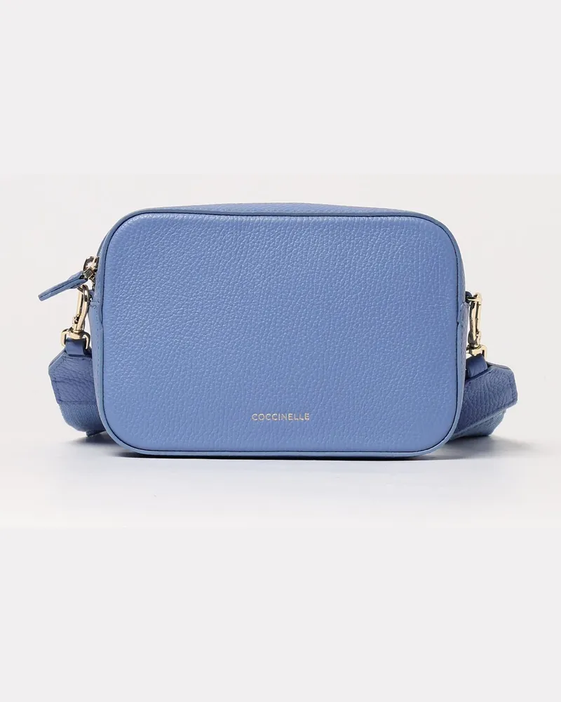 Coccinelle Schultertasche damen Hellblau