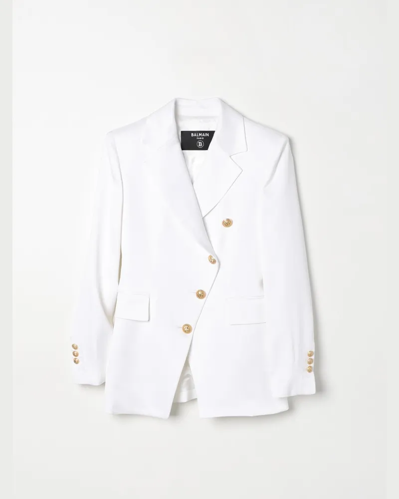 Balmain Jacke kinder  Kids Weiß