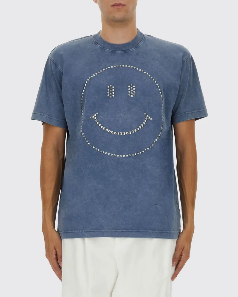 Moschino T-shirt herren Blau